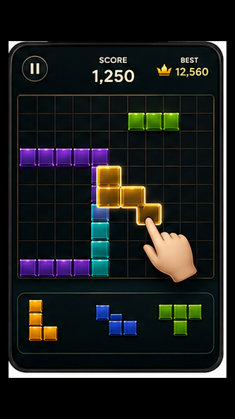 Actual Block Zen gameplay screenshot